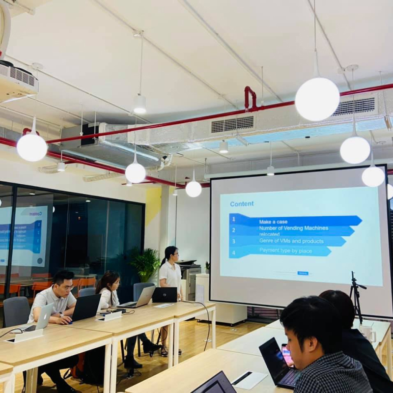 Lớp học tại Mastering Data Analytics